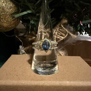 Bomb Party Ring RBP 4557 Greek Goddess Collection "The Luna Ring" Size 9
